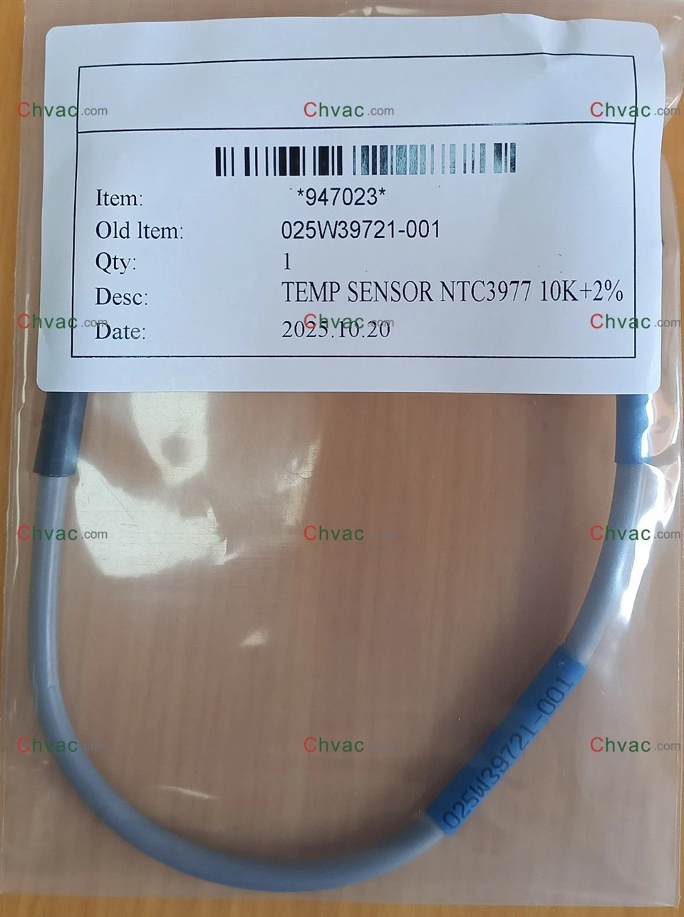 York 025W39721-100 Pelepasan Sensor